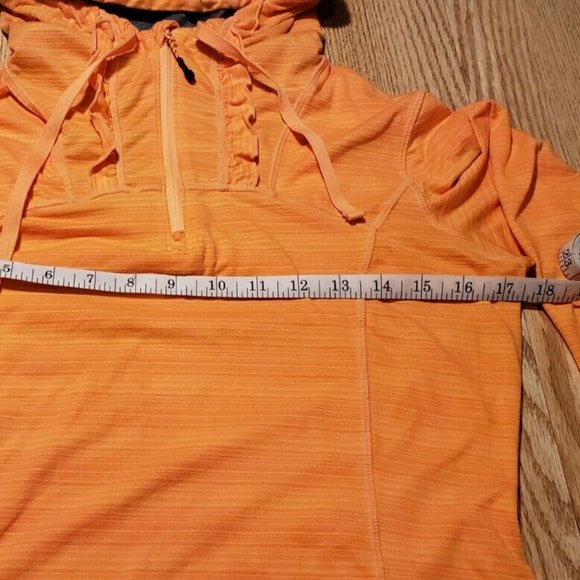 MPG Modetta Performance Gear Women's Shirt Top Size: S/P Orange - Picture 4 of 14